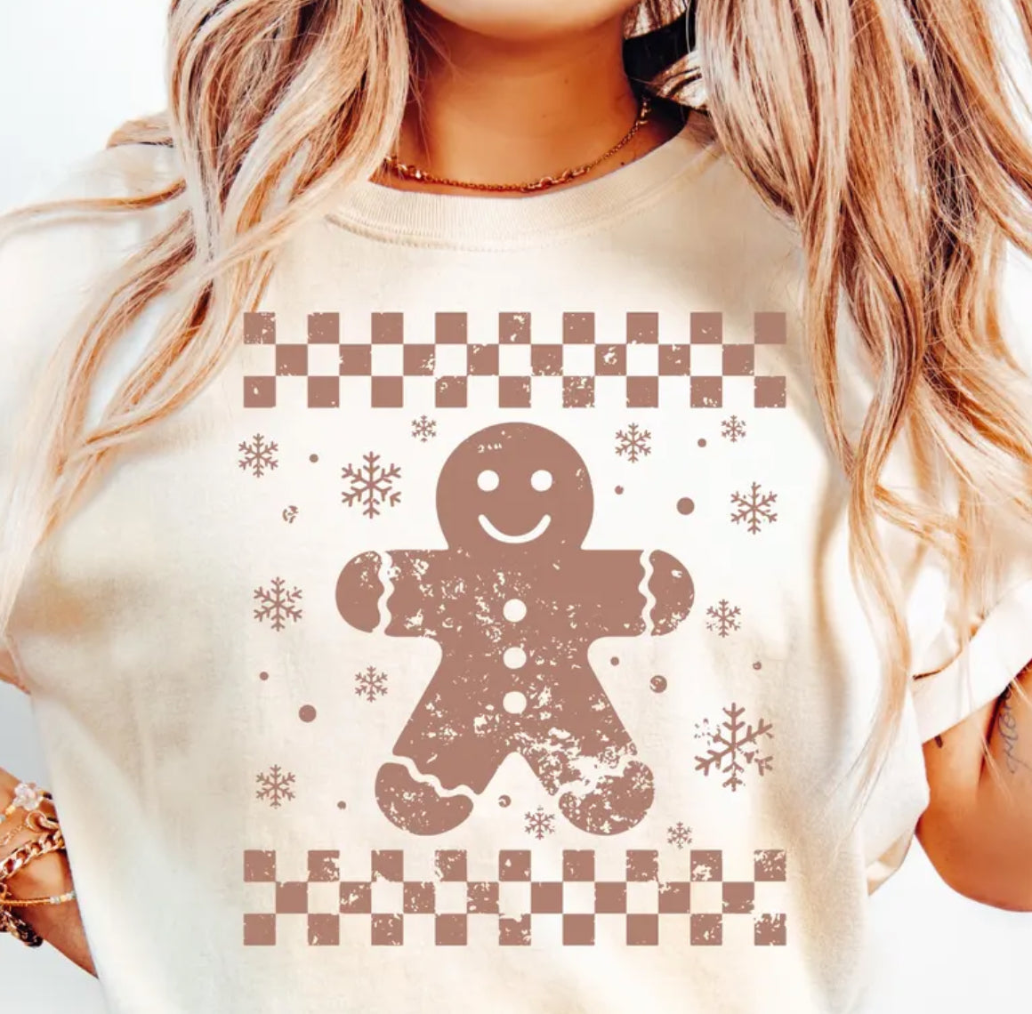 Gingerbread checkered