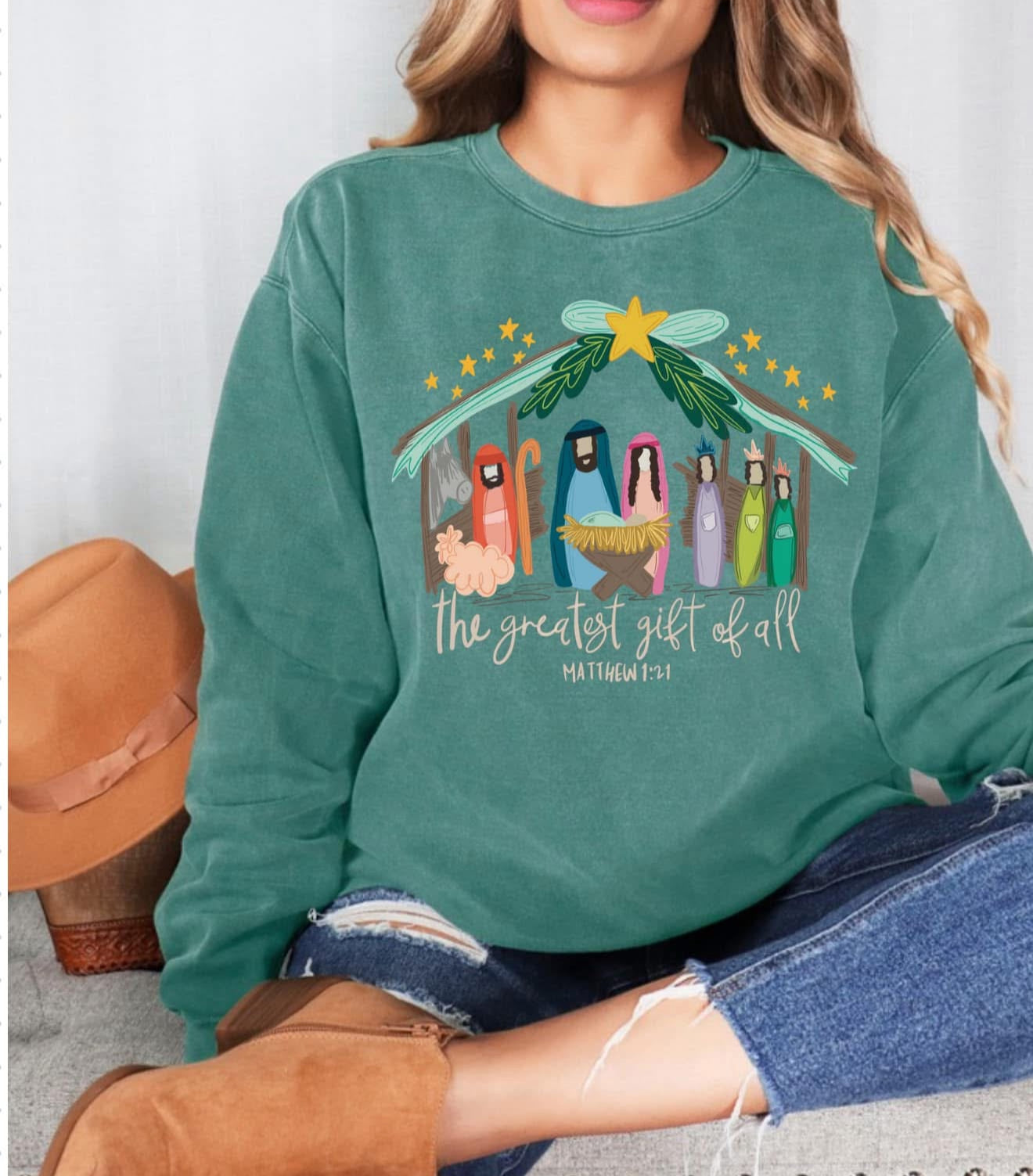 The Nativity (Green)