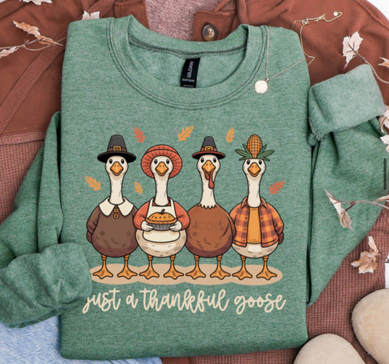 Just A Thankful Goose