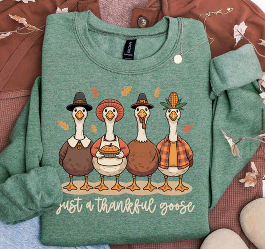 Just A Thankful Goose