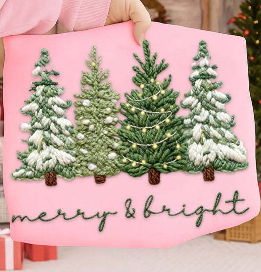 Faux Yarn Christmas Tree