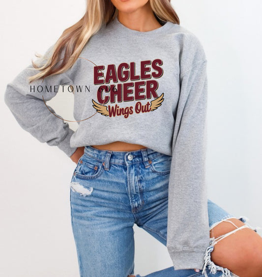 Eagles Cheer Wings Out 2