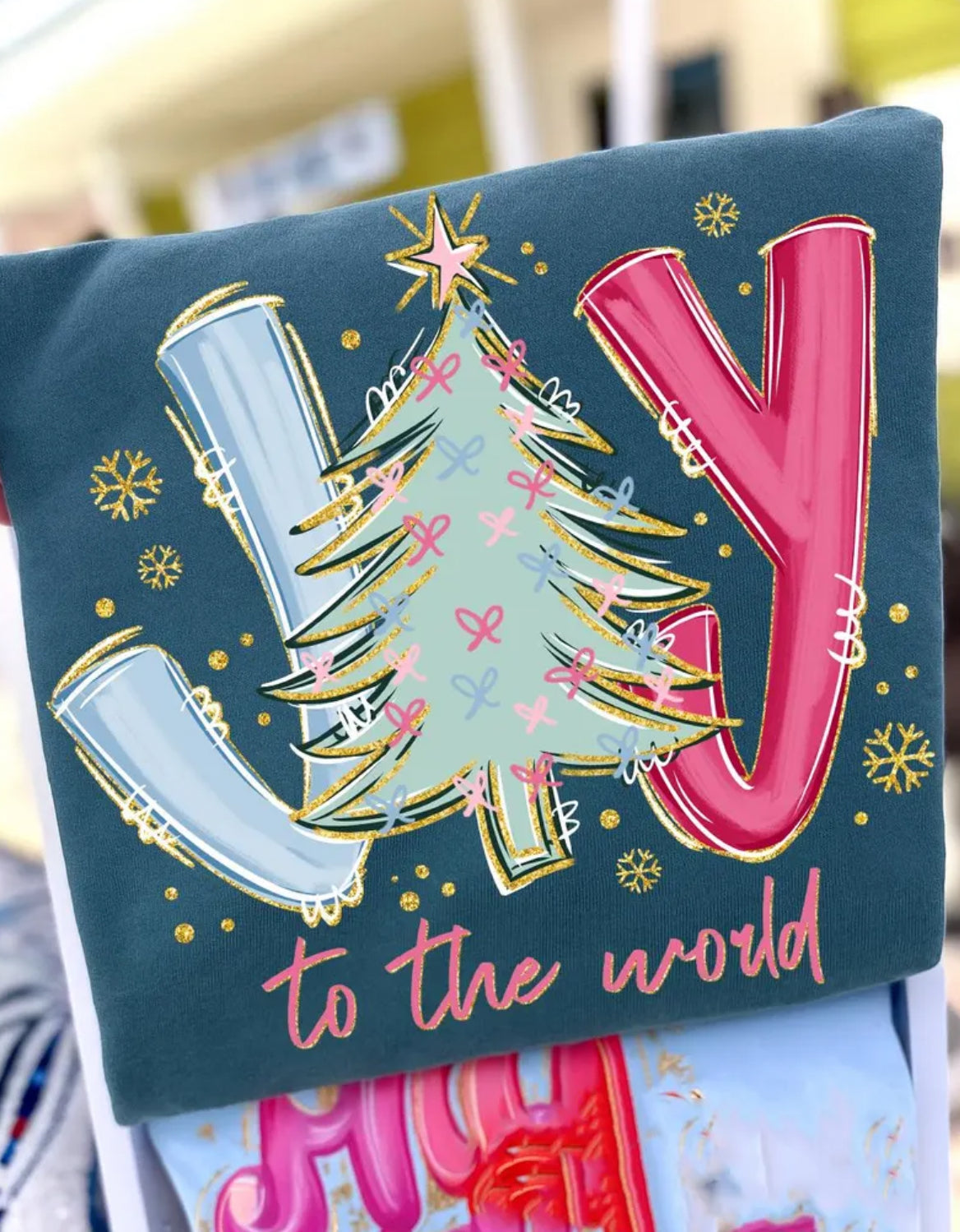 Joy to the World Christmas Tree