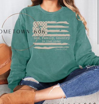 God, Family, Country