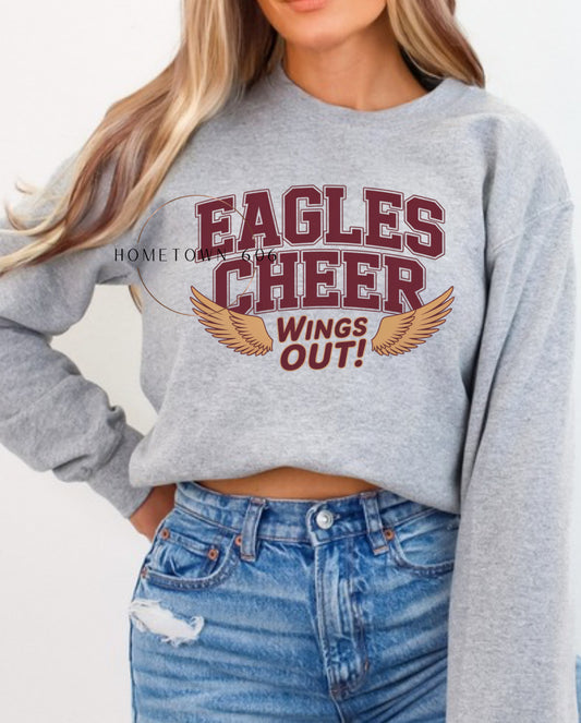 Eagles Cheer Wings Out 3